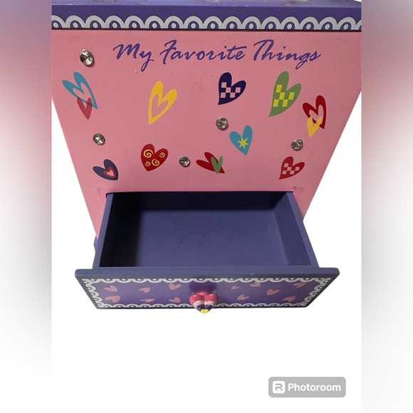 Jewelry Storage Box Organizer For Girls - Picture 4 of 9
